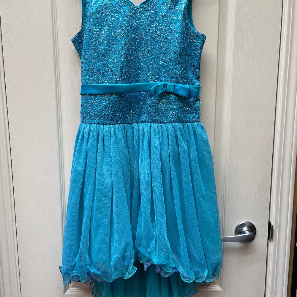Girl’s Sequinned Party Dress - like new